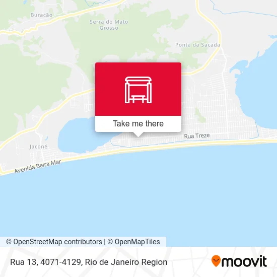 Rua 13, 4071-4129 map