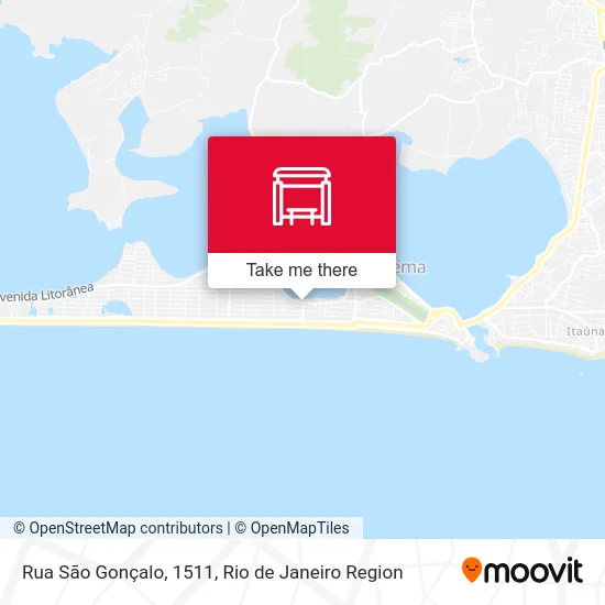 Rua São Gonçalo, 1511 map