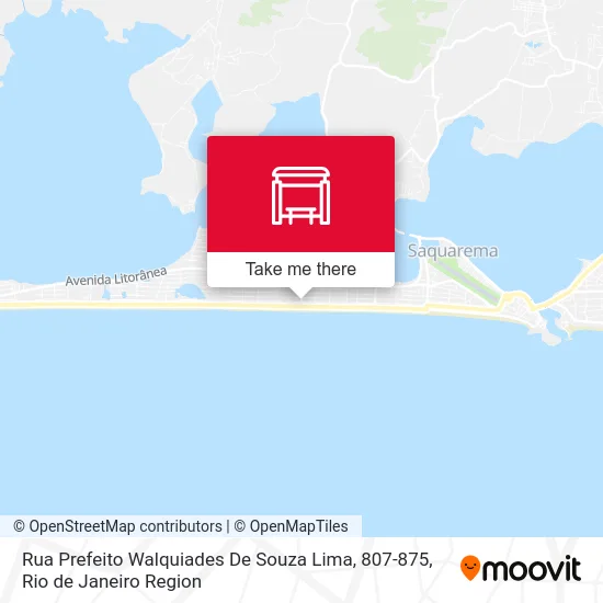 Rua Prefeito Walquiades De Souza Lima, 807-875 map