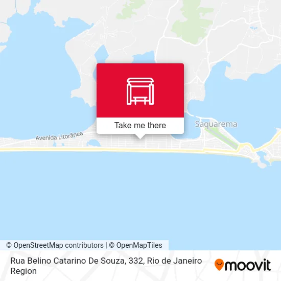 Rua Belino Catarino De Souza, 332 map