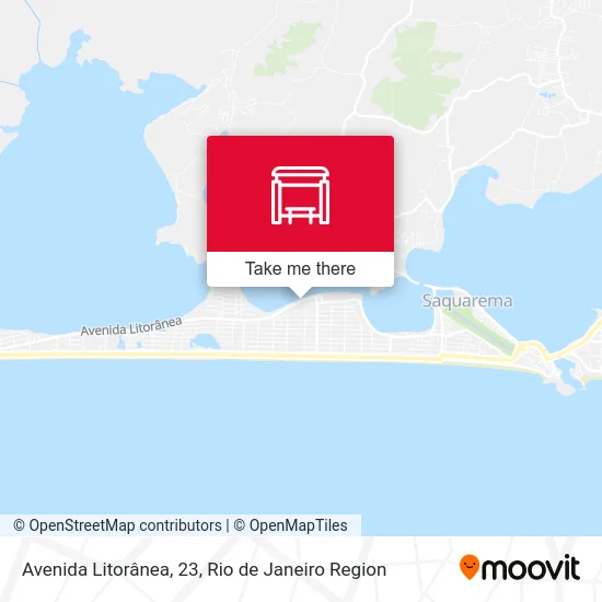 Avenida Litorânea, 23 map