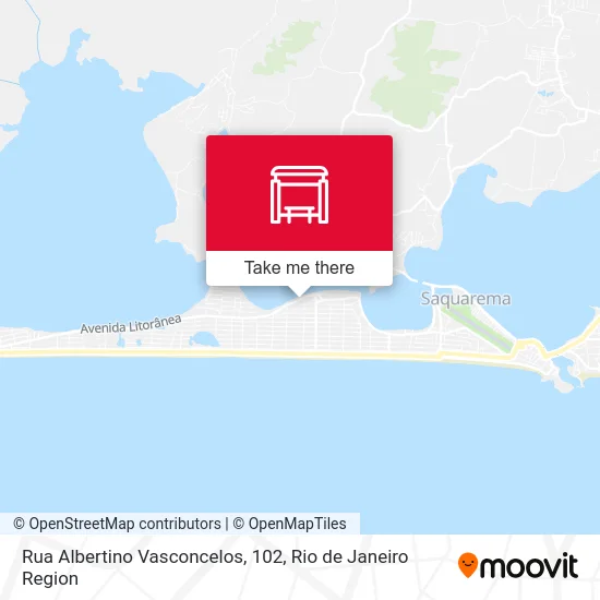 Rua Albertino Vasconcelos, 102 map