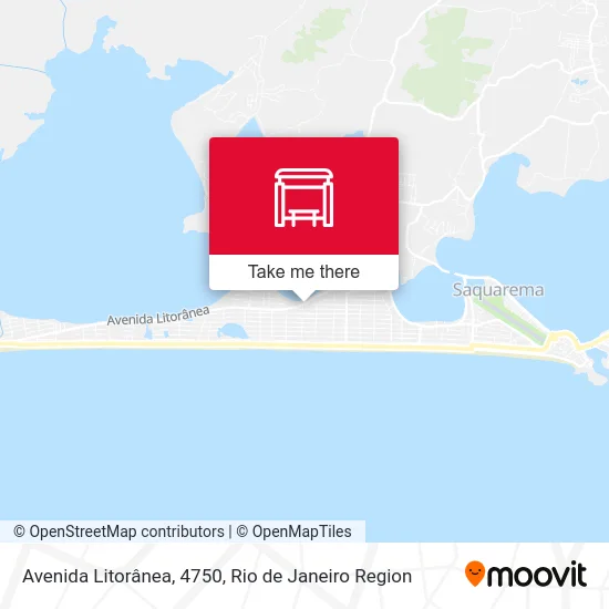 Avenida Litorânea, 4750 map
