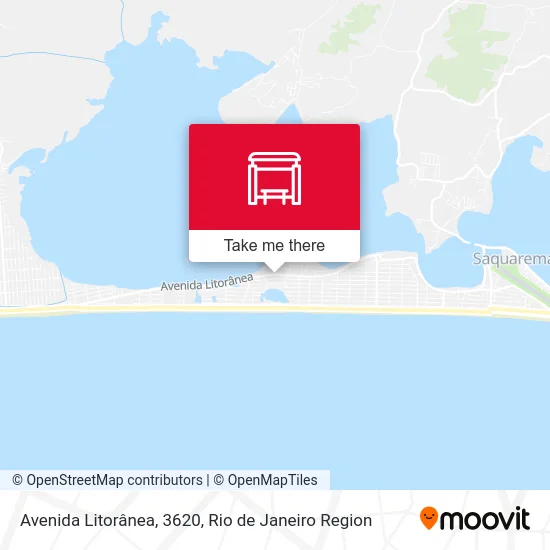 Avenida Litorânea, 3620 map