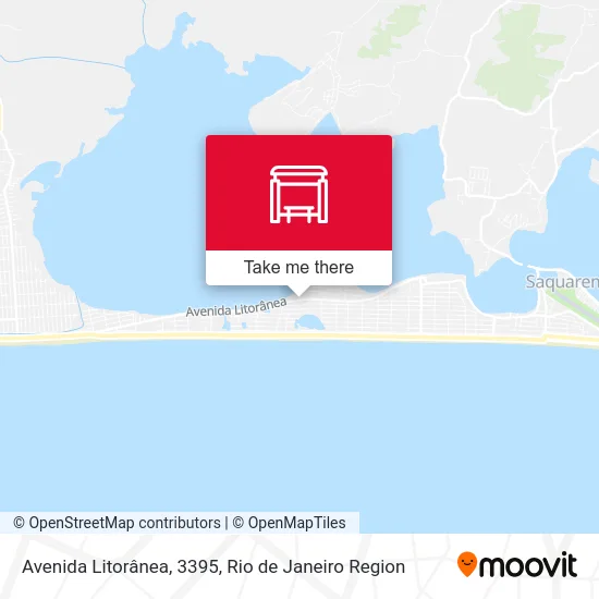 Avenida Litorânea, 3395 map