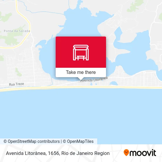 Avenida Litorânea, 1656 map