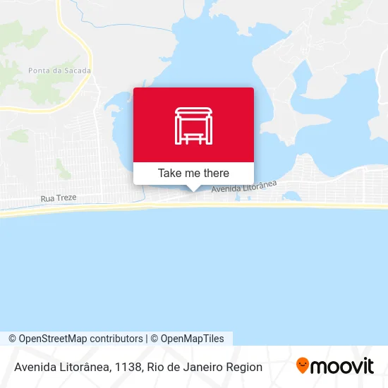 Avenida Litorânea, 1138 map