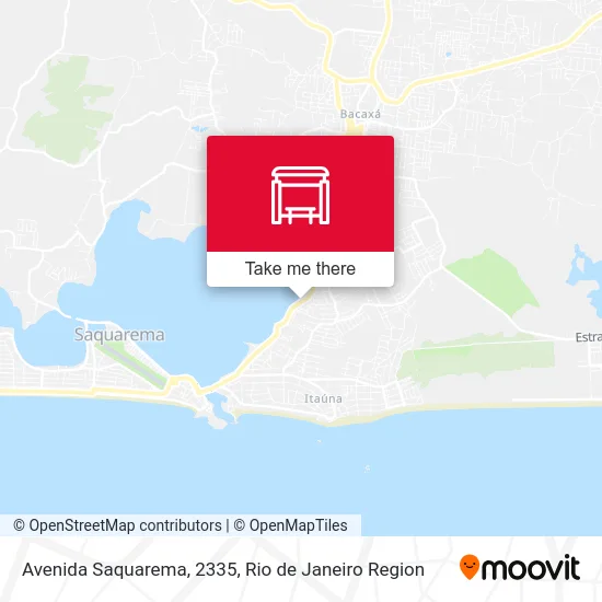 Avenida Saquarema, 2335 map