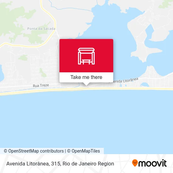 Avenida Litorânea, 315 map