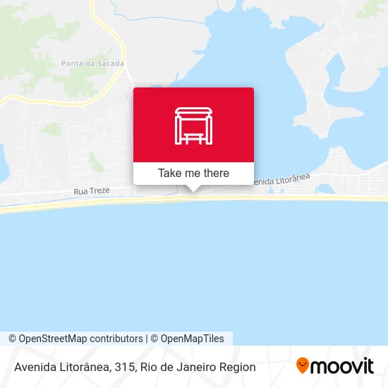 Avenida Litorânea, 315 map