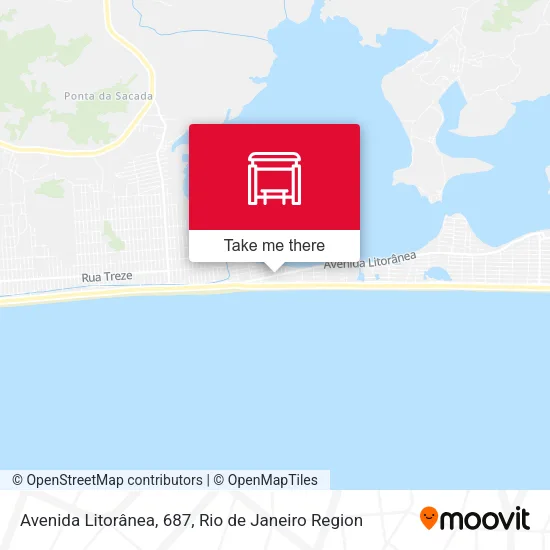 Avenida Litorânea, 687 map