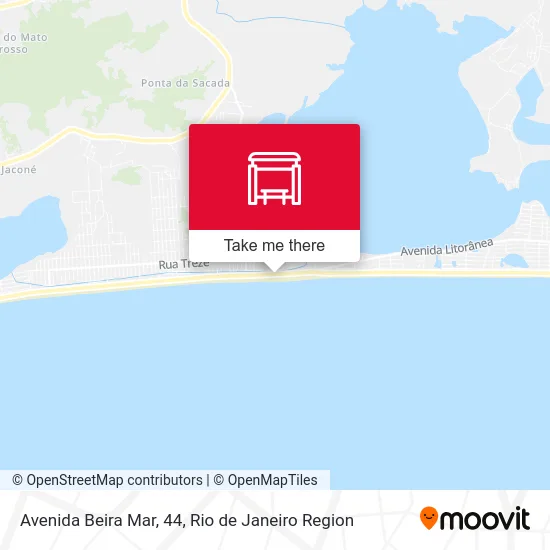 Avenida Beira Mar, 44 map