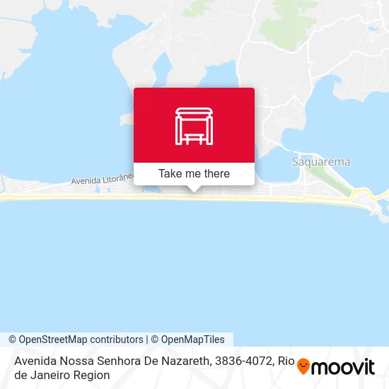 Avenida Nossa Senhora De Nazareth, 3836-4072 map