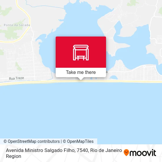 Avenida Ministro Salgado Filho, 7540 map