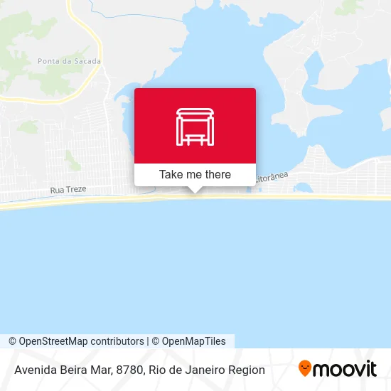 Avenida Beira Mar, 8780 map