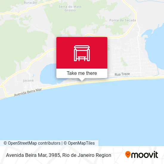 Avenida Beira Mar, 3985 map