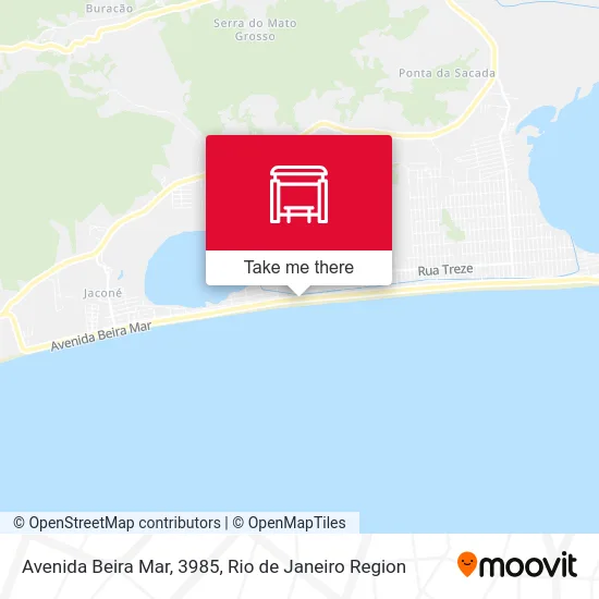 Avenida Beira Mar, 3985 map