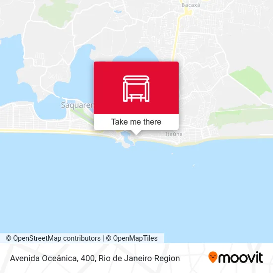 Avenida Oceânica, 400 map