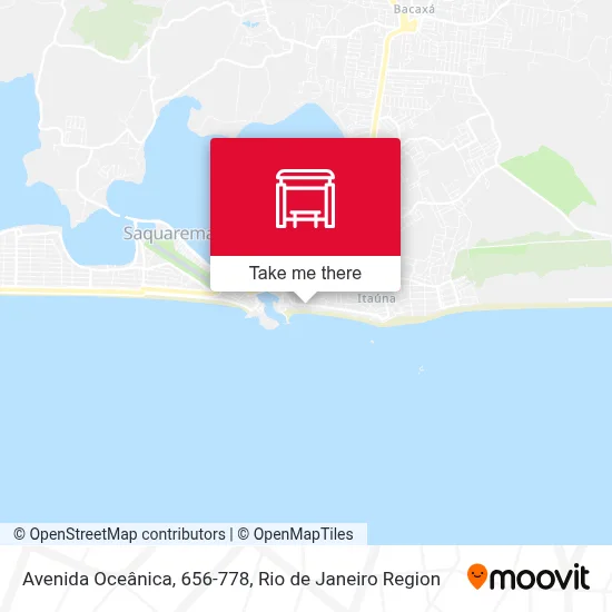 Avenida Oceânica, 656-778 map