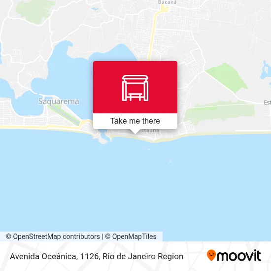 Avenida Oceânica, 1126 map