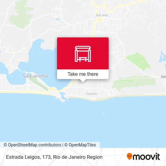 Estrada Leigos, 173 map