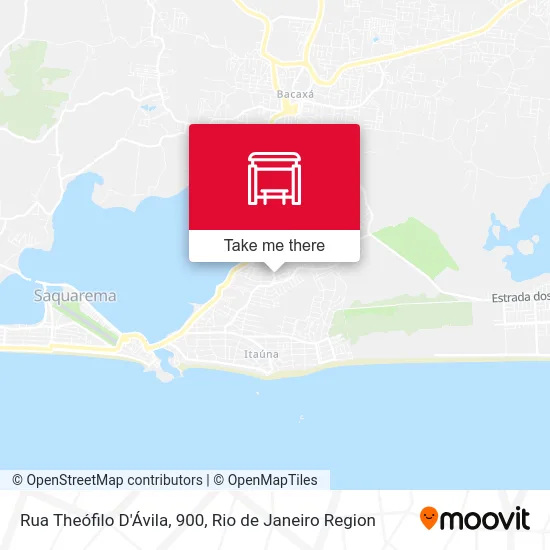 Rua Theófilo D'Ávila, 900 map