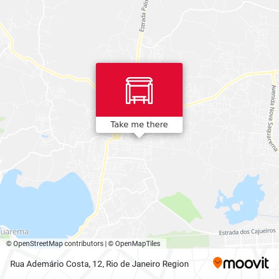 Rua Ademário Costa, 12 map