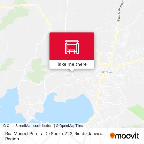 Rua Manoel Pereira De Souza, 722 map