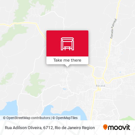 Rua Adílson Oliveira, 6712 map