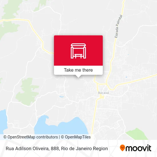 Rua Adílson Oliveira, 888 map