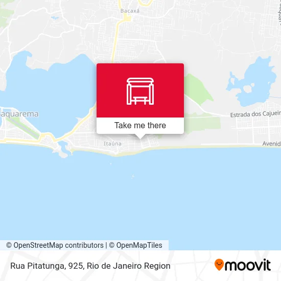 Rua Pitatunga, 925 map