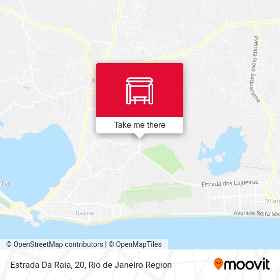 Estrada Da Raia, 20 map