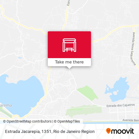 Estrada Jacarepia, 1351 map