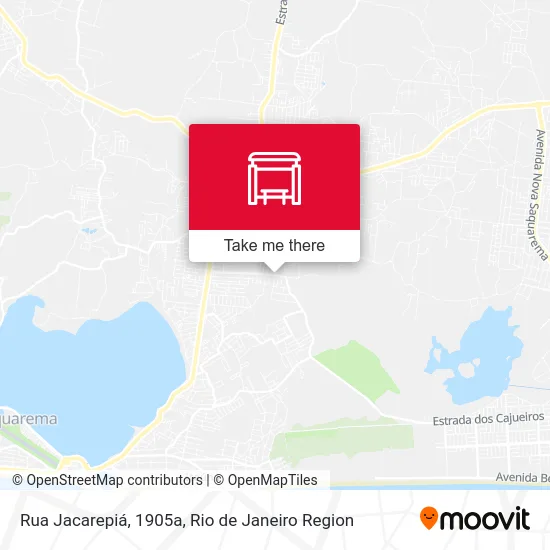 Rua Jacarepiá, 1905a map