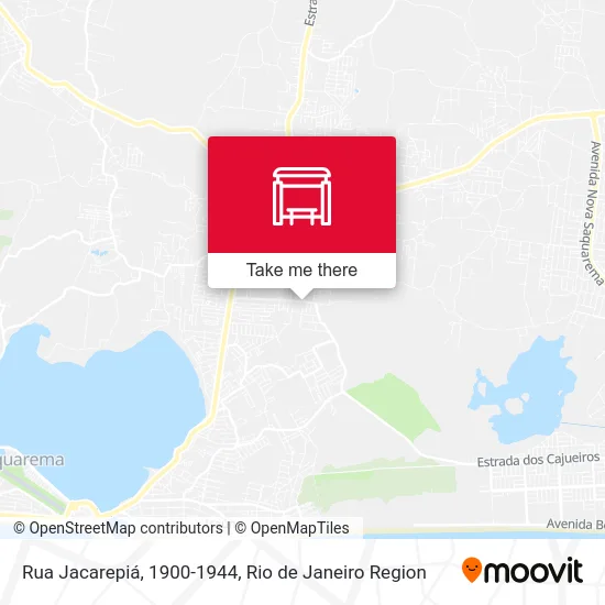 Rua Jacarepiá, 1900-1944 map