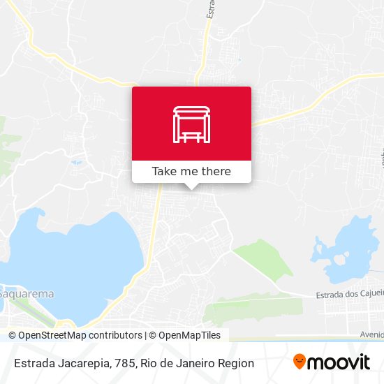 Estrada Jacarepia, 785 map