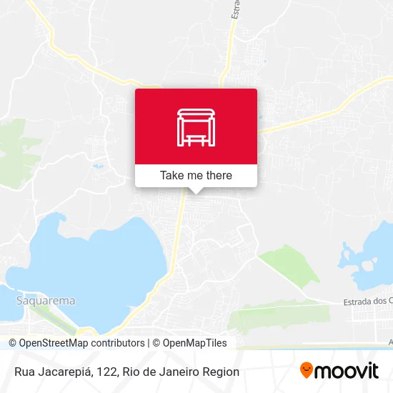 Rua Jacarepiá, 122 map