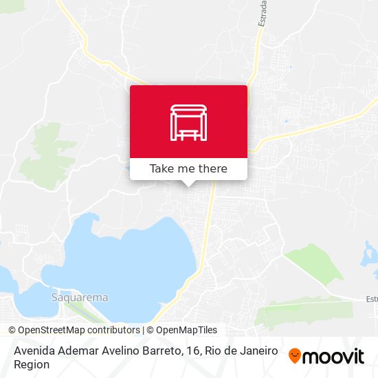 Avenida Ademar Avelino Barreto, 16 map