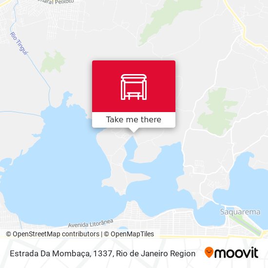 Estrada Da Mombaça, 1337 map