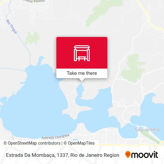 Estrada Da Mombaça, 1337 map