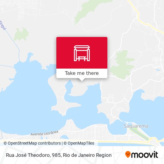 Rua José Theodoro, 985 map