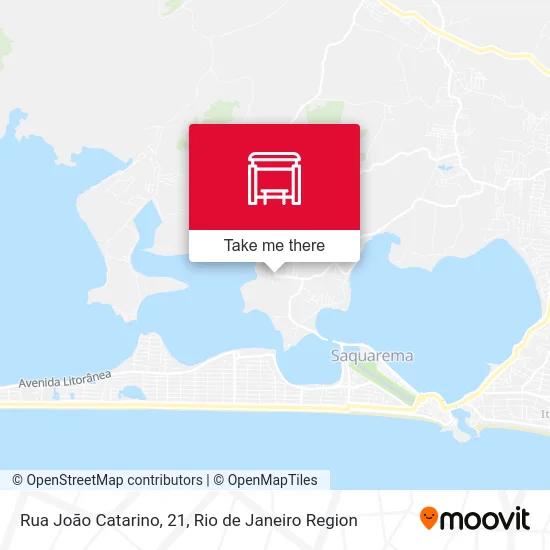 Rua João Catarino, 21 map