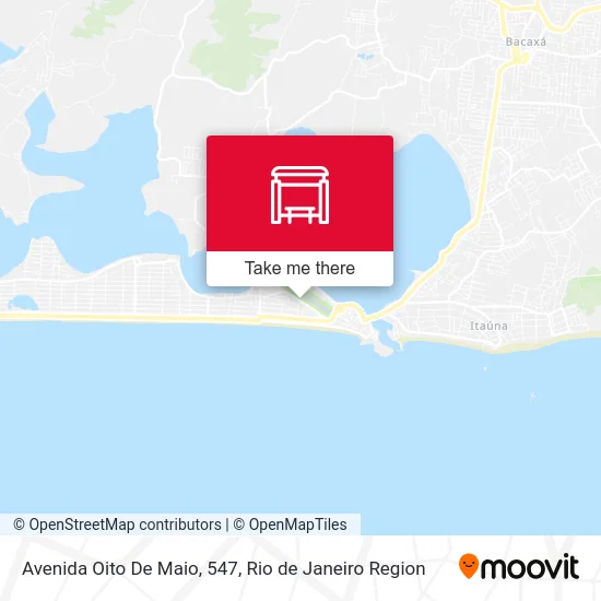 Avenida Oito De Maio, 547 map