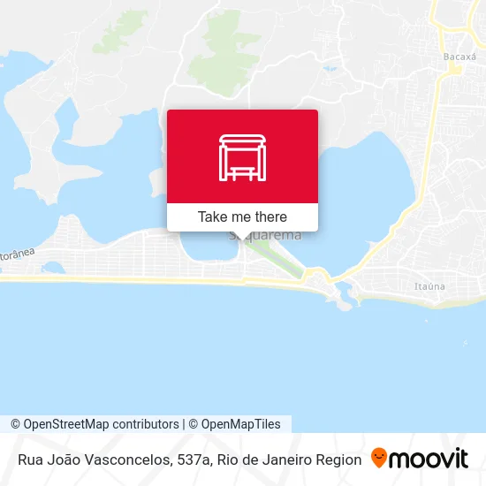 Rua João Vasconcelos, 537a map