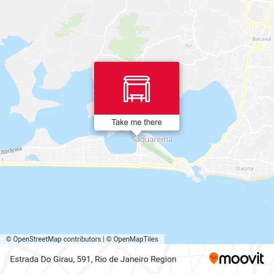 Estrada Do Girau, 591 map