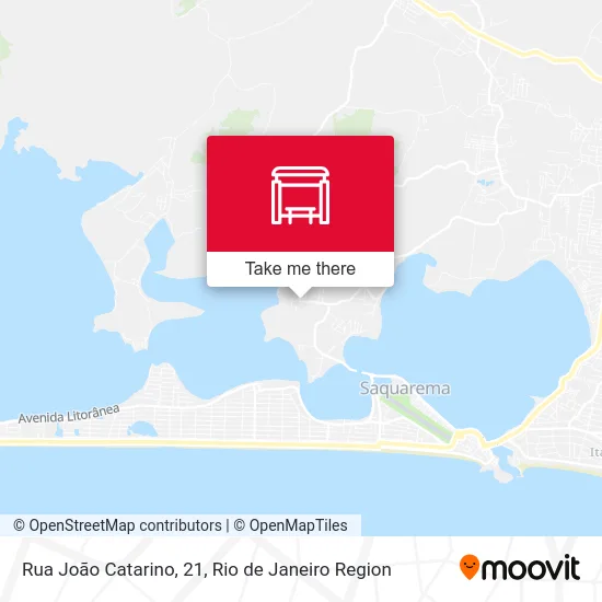 Rua João Catarino, 21 map