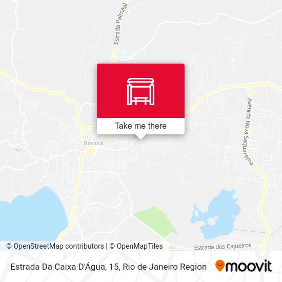 Estrada Da Caixa D'Água, 15 map