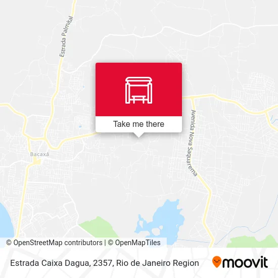 Estrada Caixa Dagua, 2357 map