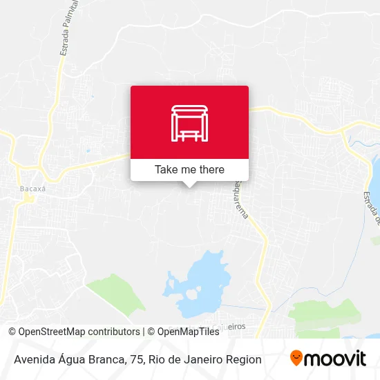 Avenida Água Branca, 75 map