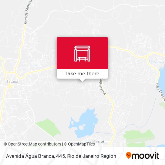 Avenida Água Branca, 445 map